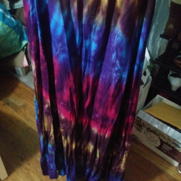 Summer tie dies sun dress - Picture 3 of 12